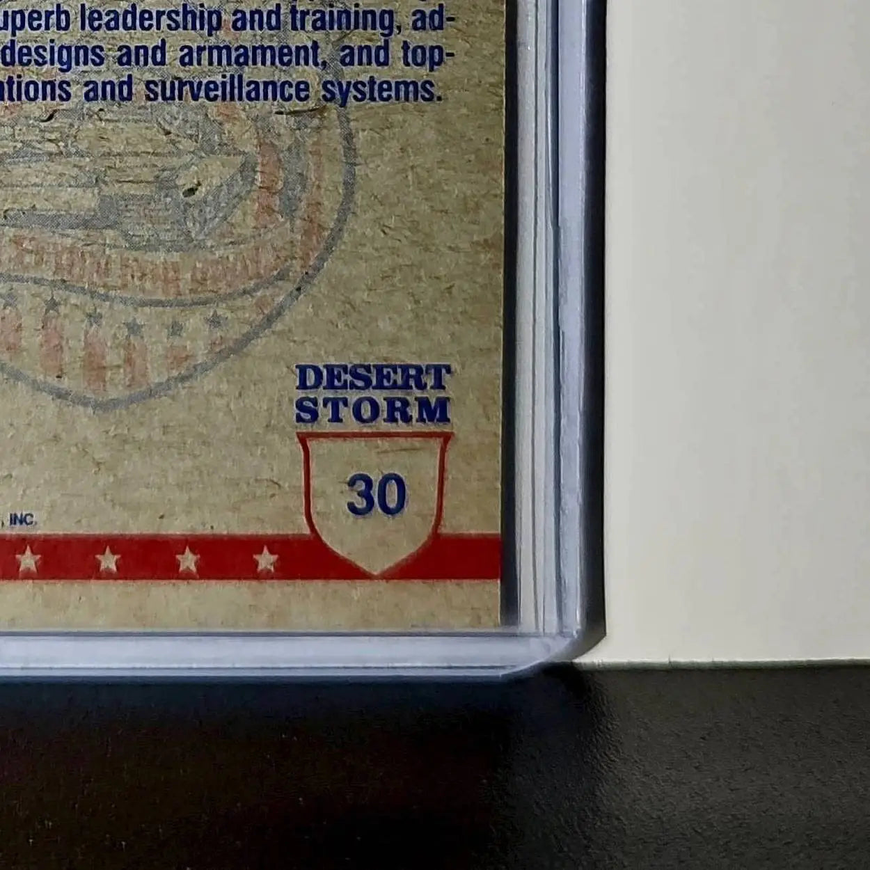 Wild Blue Yonder 1991 Topps Desert Storm #30 Card