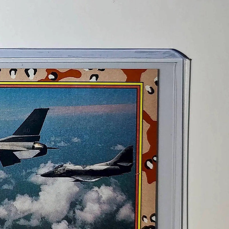 Wild Blue Yonder 1991 Topps Desert Storm #30 Card