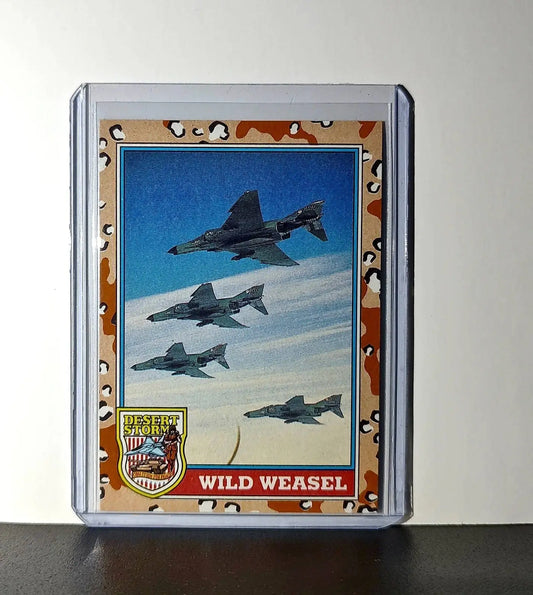 Wild Weasel 1991 Topps Desert Storm #113 Card - Non-Sports Card Single