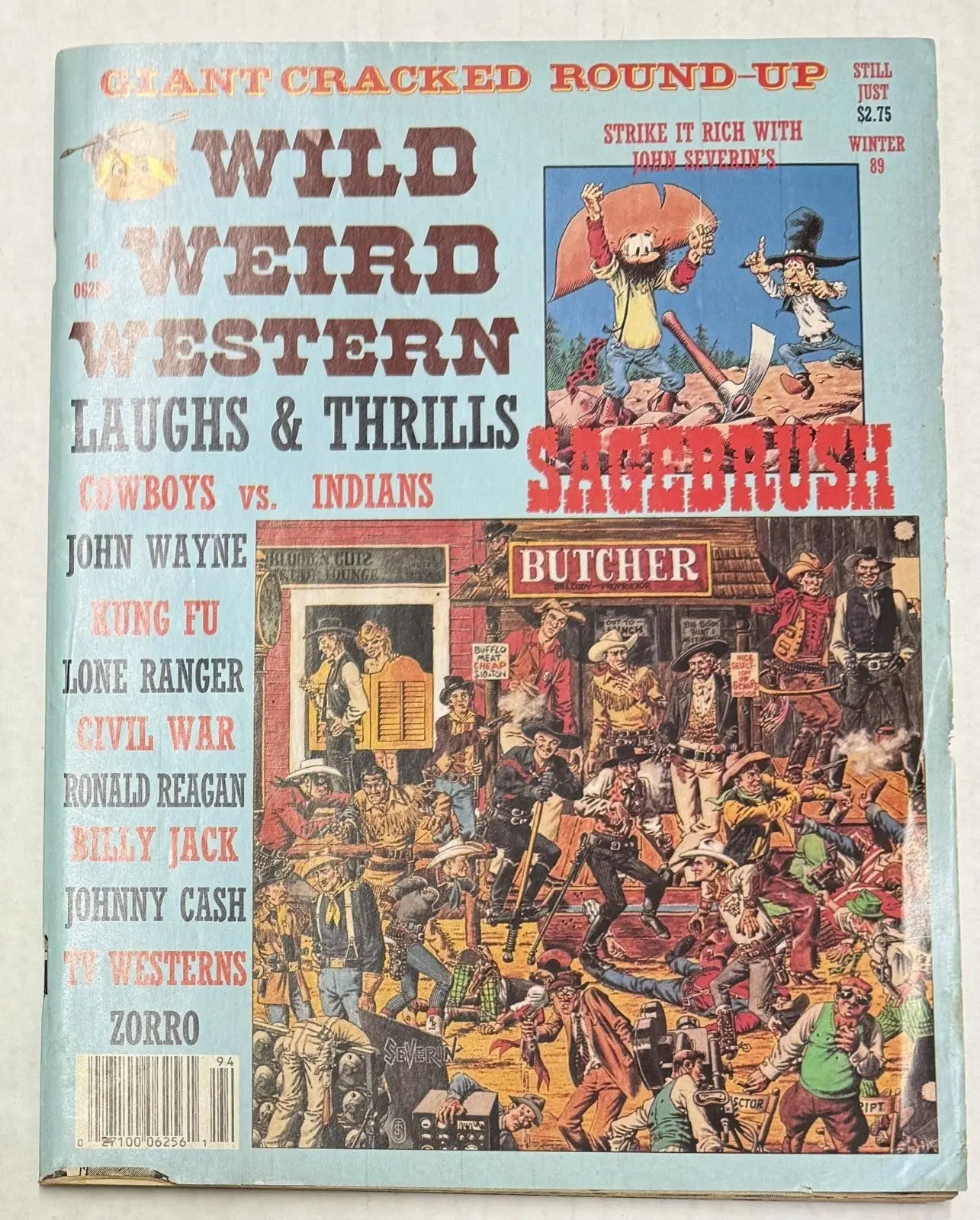 wild weird western laughs and thrills 48 - Comic Book