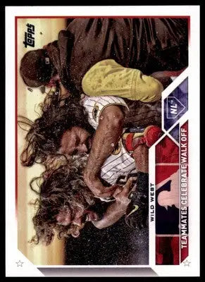 Wild West 2023 Topps #303 San Diego Padres - Baseball Card Single