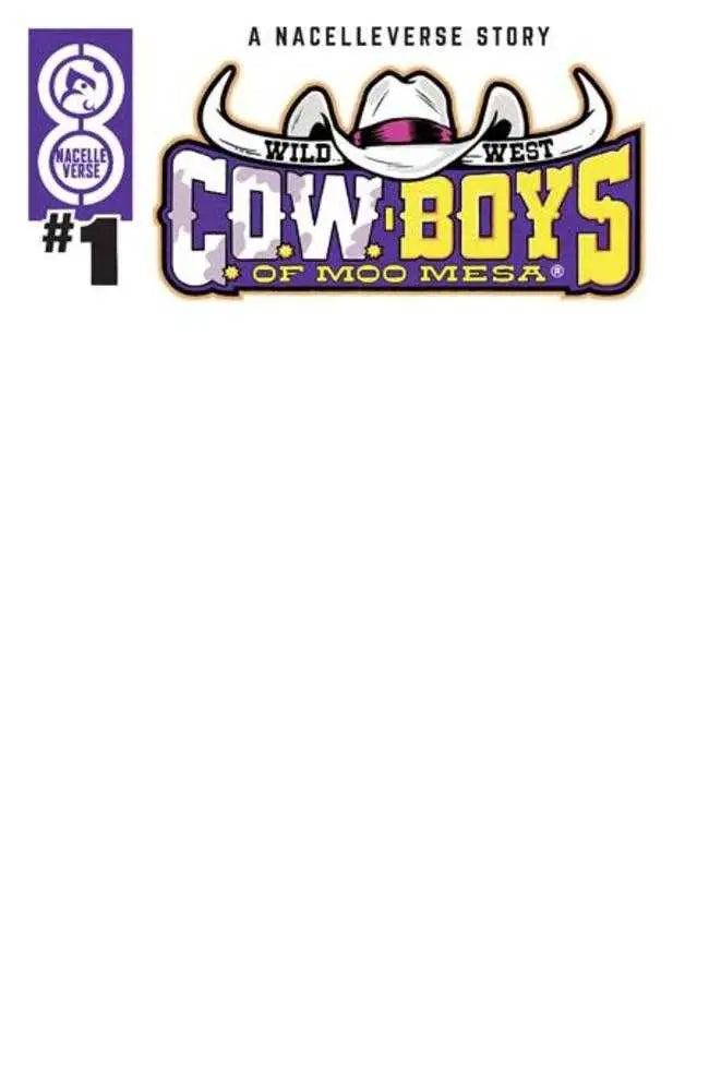Wild West Cow Boys Of Moo Mesa #1 (Of 4) Cover E Blank Sketch Variant - Comic Book