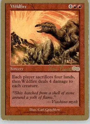 Wildfire - 1999 Kai Budde World Championship Decks - MP Magic - Magic Card Single