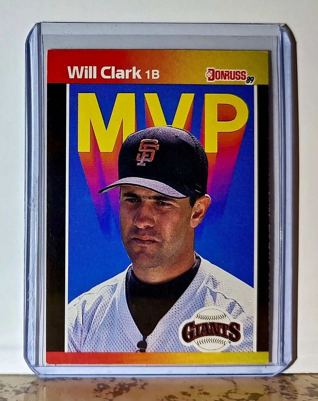 Will Clark 1989 Donruss MVP MLB #BC-22 Baseball Card San Francisco Giants