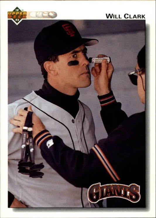 Will Clark 1992 Upper Deck MLB #175 Baseball Card San Francisco Giants - Baseball Card Single