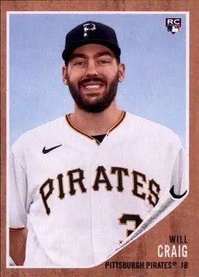 Will Craig Rookie 2021 Topps Archives #88 Pittsburgh Pirates - Baseball Card Single