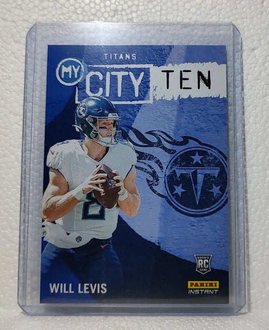 Will Levis 2023 Panini NFL #12 My City Football Card Tennessee Titans 1/344 - Football Card Single