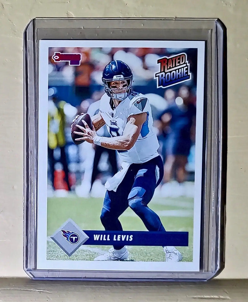 Will Levis 2023 Panini NFL Rated Rookie Retro #4 Football Card Tennessee Titans 1/629