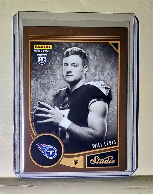 Will Levis 2023 Panini NFL Studio Rookies #4 Rookie Card 1/370 - Football Card Single