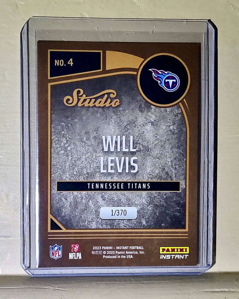 Will Levis 2023 Panini NFL Studio Rookies #4 Rookie Card 1/370
