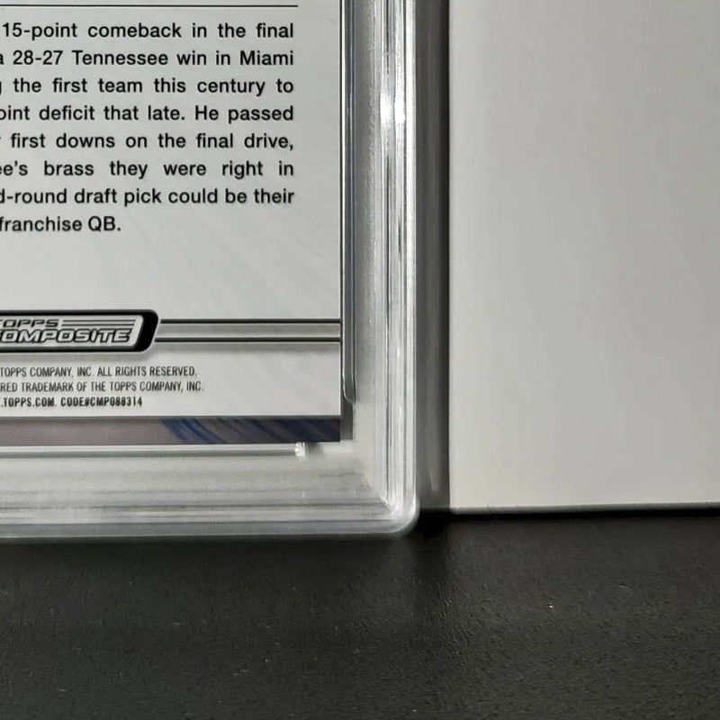 Will Levis 2023 Topps Resurgence Rookie #100 Surge 153/249 PSA 9 Mint