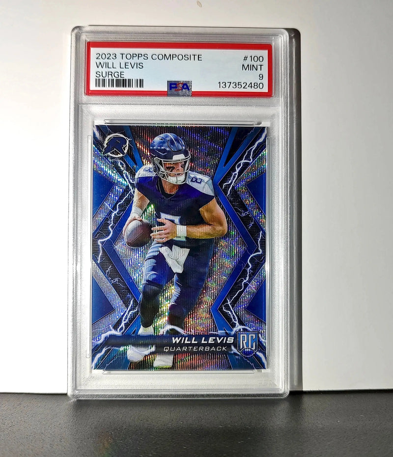 Will Levis 2023 Topps Resurgence Rookie #100 Surge 153/249 PSA 9 Mint