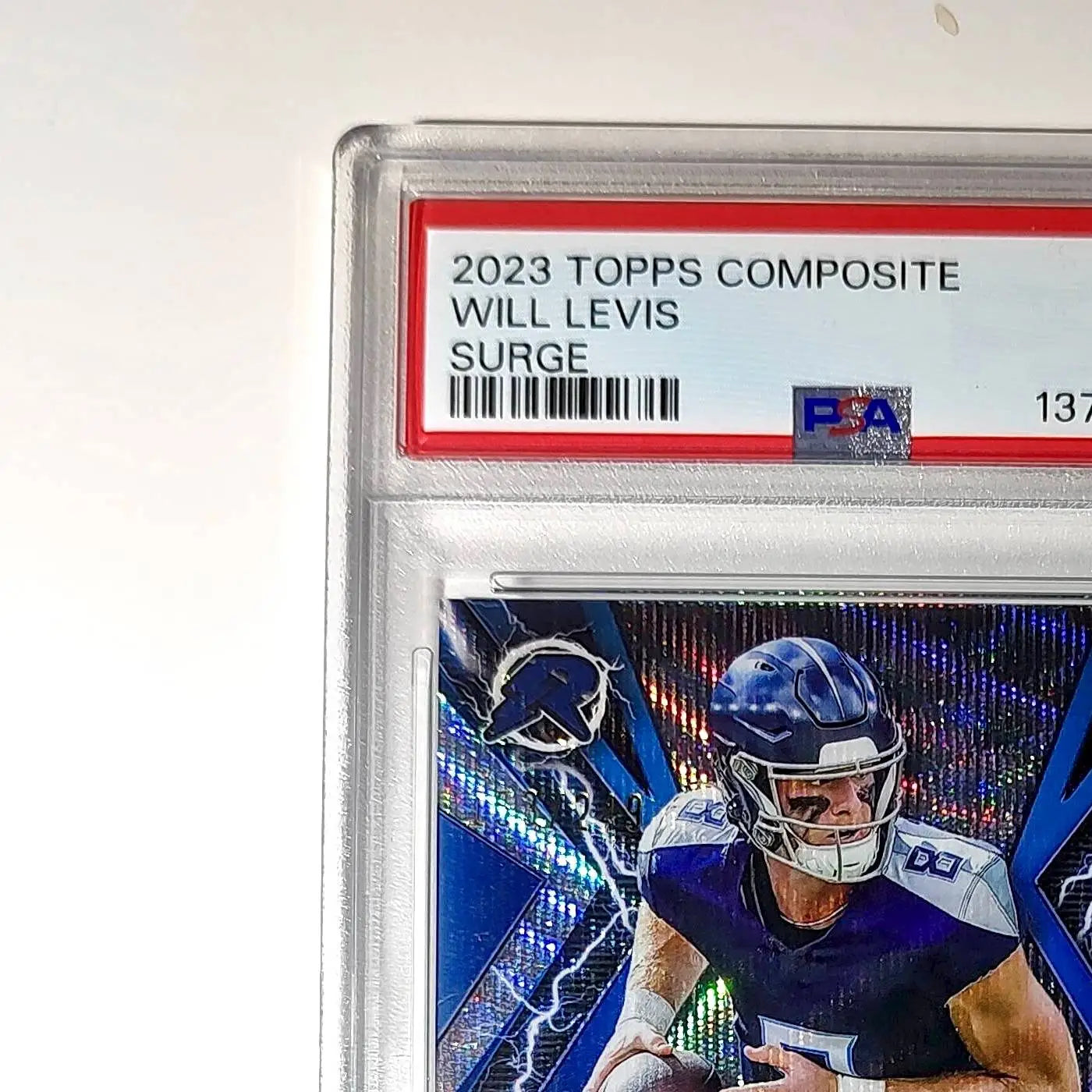 Will Levis 2023 Topps Resurgence Rookie #100 Surge 153/249 PSA 9 Mint - Football Card Single