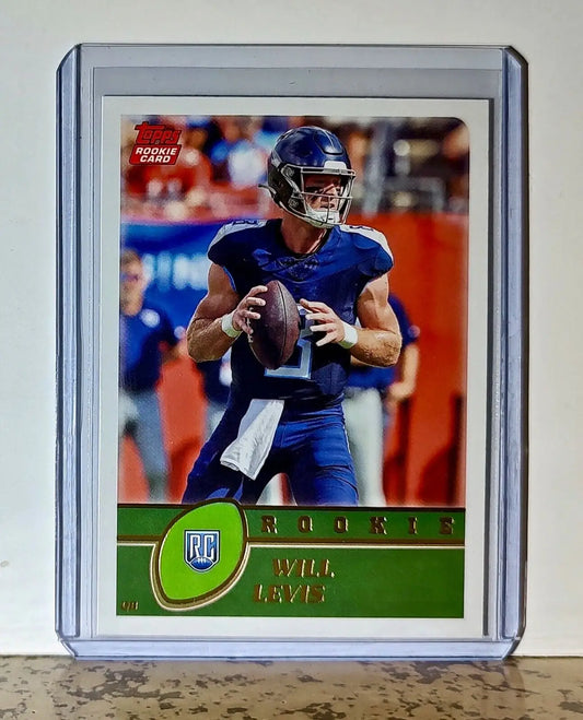 Will Levis 2023 Topps Rookie NFL #423 Football Card Tennessee Titans - Football Card Single