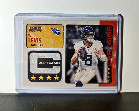 Will Levis 2024 Panini Captains NFL #29 Card Tennessee Titans 1/351 - Football Card Single