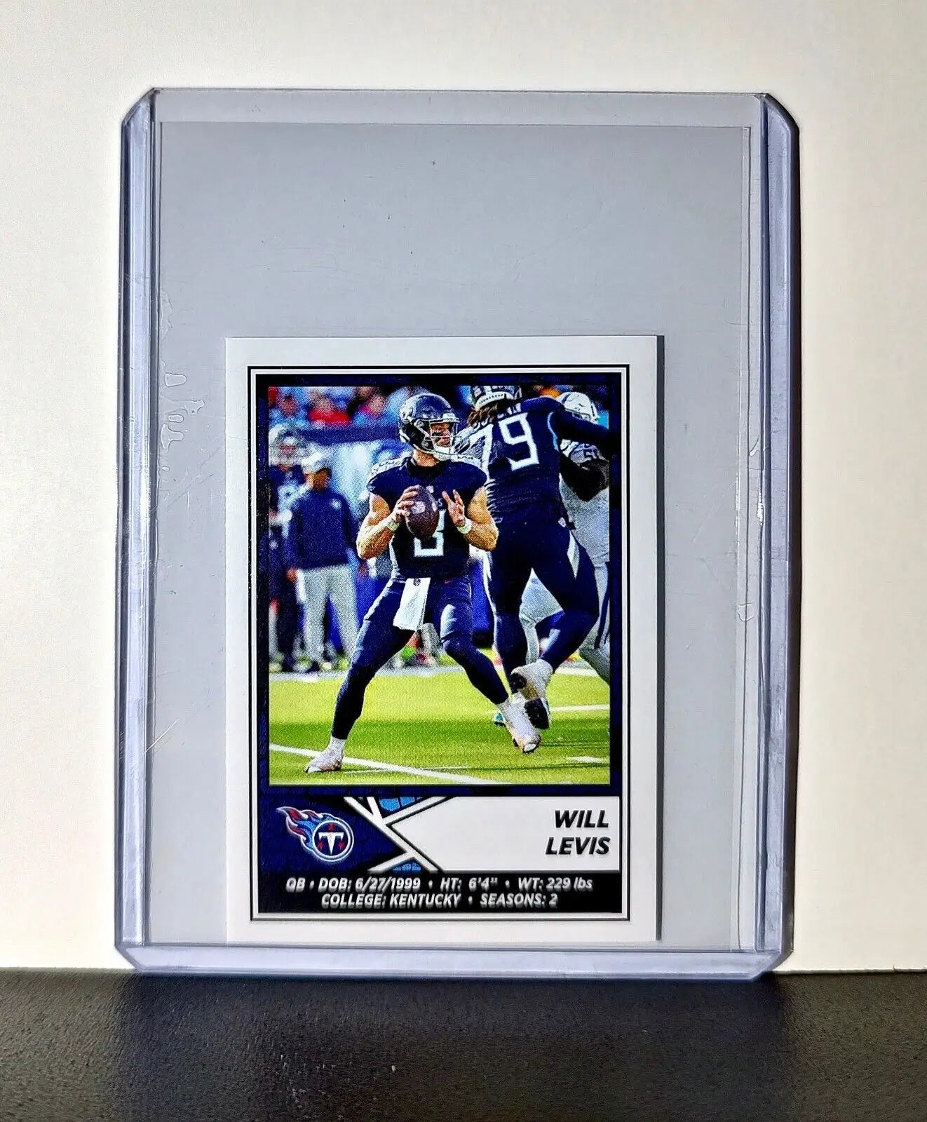 Will Levis 2024 Panini NFL Sticker #219 Tennessee Titans - Football Card Single