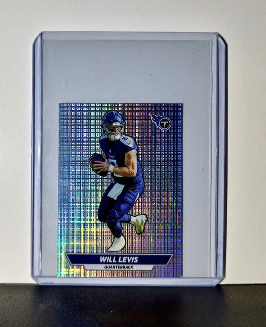 Will Levis 2024 Panini NFL Sticker #232 Foil Tennessee Titans - Football Card Single