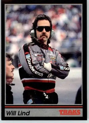 Will Lind - 1991 Traks - #95 - Racing - Racing Card Single