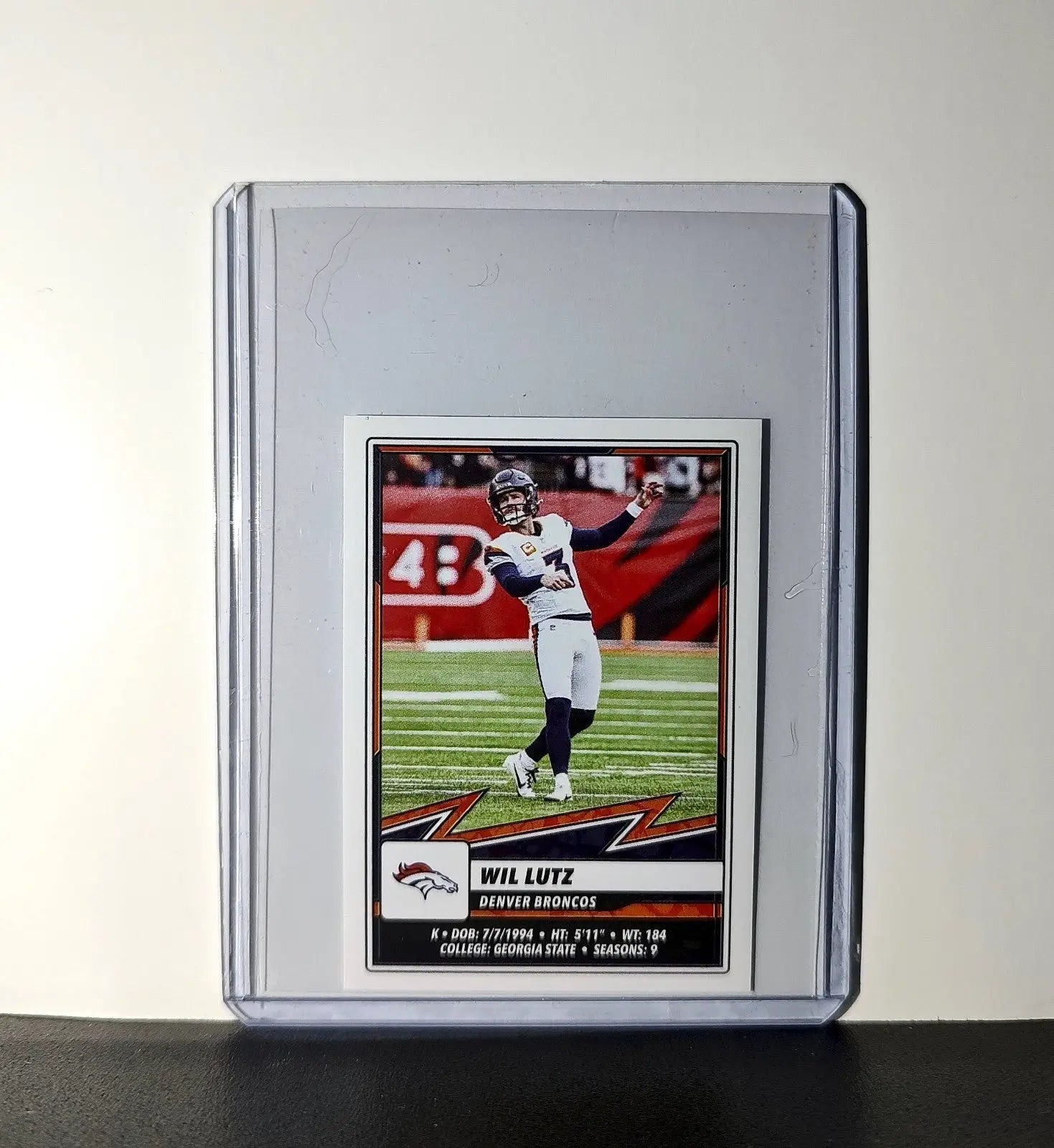 Will Lutz 2025 Panini NFL #244 Sticker Denver Broncos - Other
