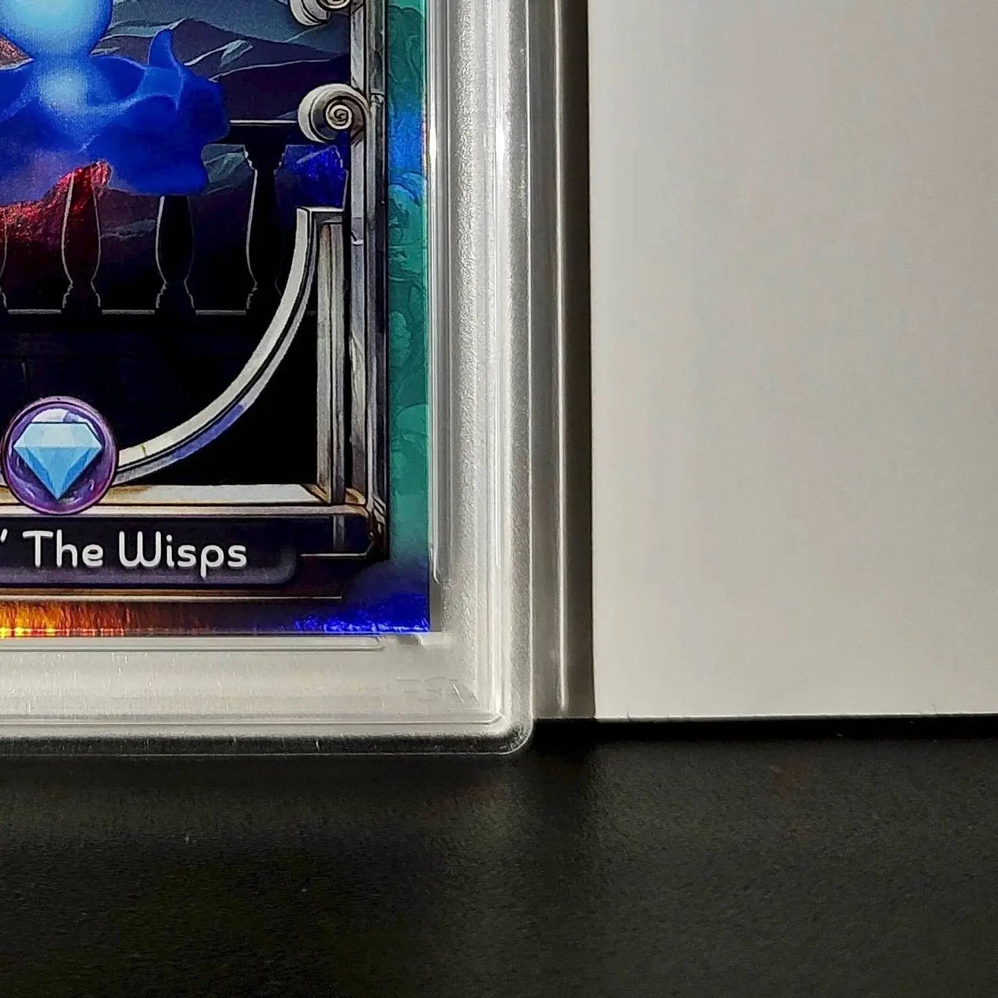 Will O’ The Wisps 2025 Topps Disney Wonder #146 Diamond Card Brave PSA 9 - Non-Sports Card Single