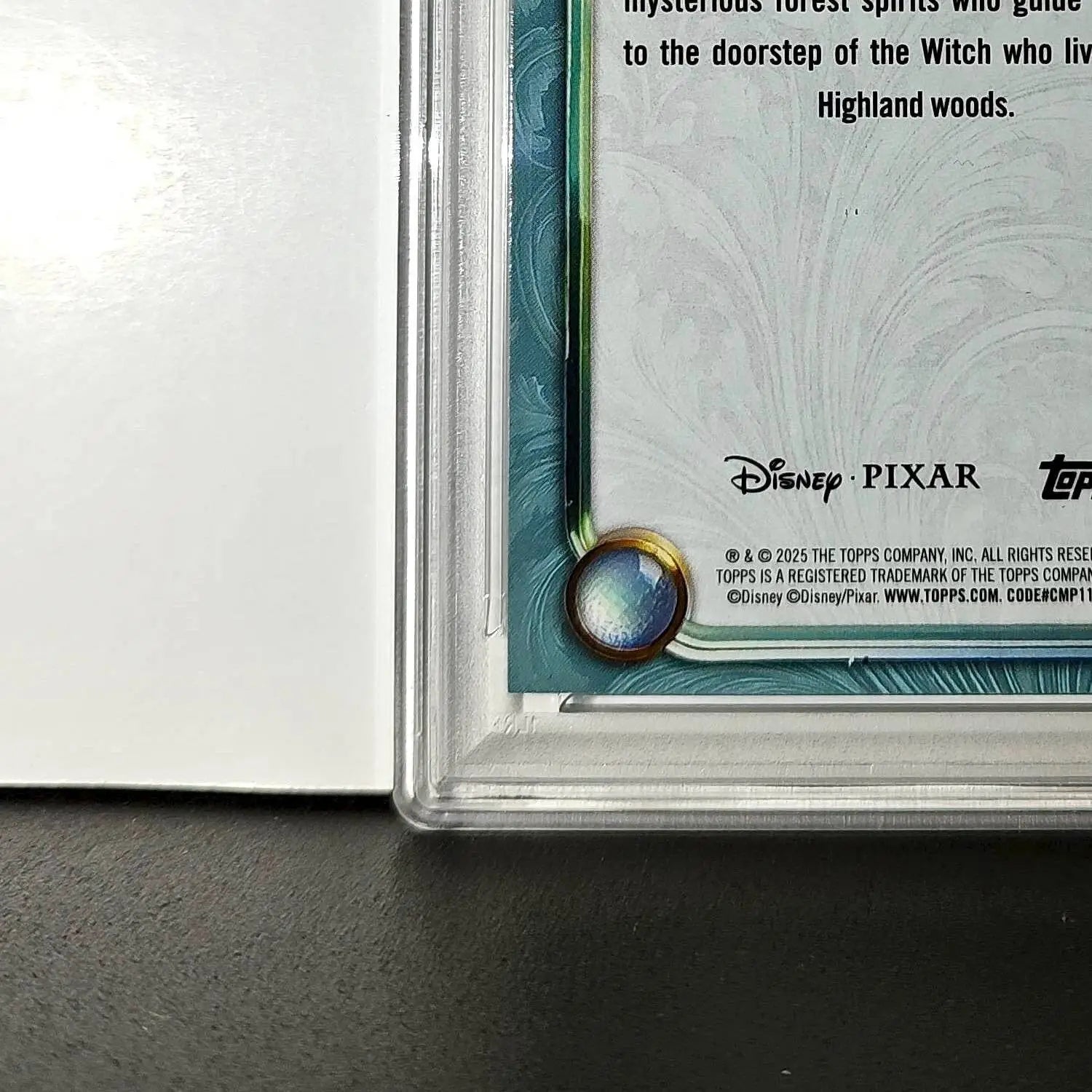 Will O’ The Wisps 2025 Topps Disney Wonder #146 Diamond Card Brave PSA 9 - Non-Sports Card Single