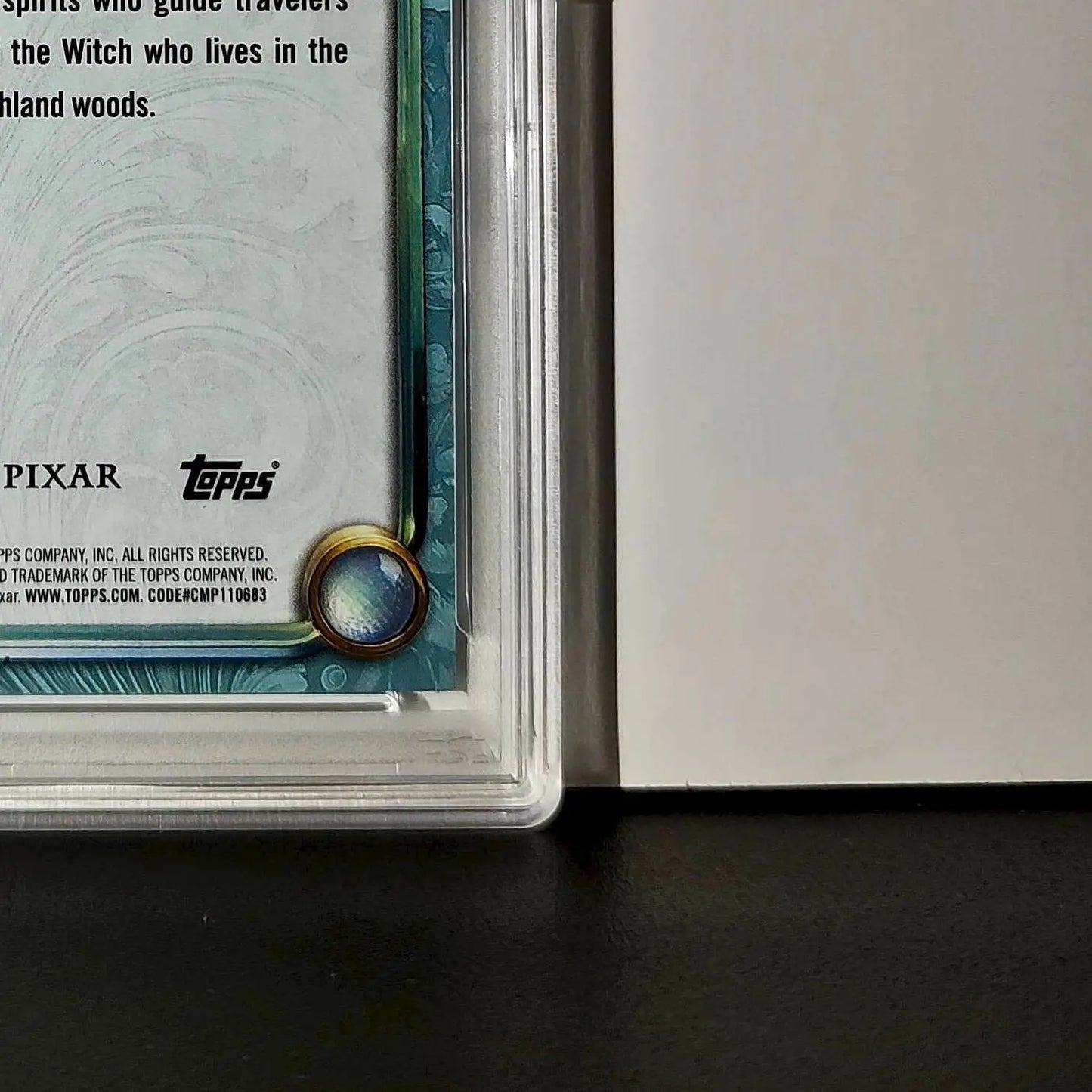 Will O’ The Wisps 2025 Topps Disney Wonder #146 Diamond Card Brave PSA 9 - Non-Sports Card Single