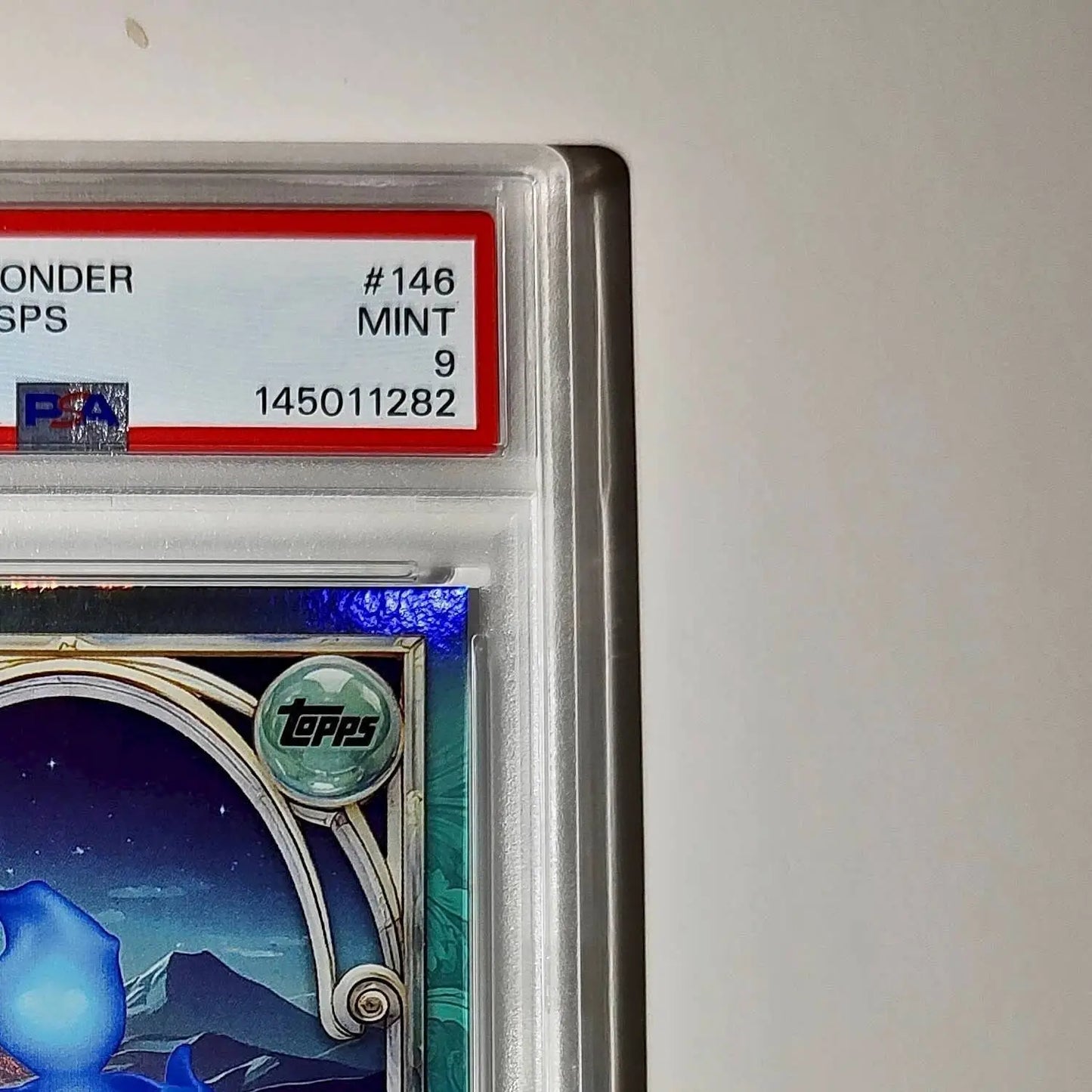 Will O’ The Wisps 2025 Topps Disney Wonder #146 Diamond Card Brave PSA 9 - Non-Sports Card Single