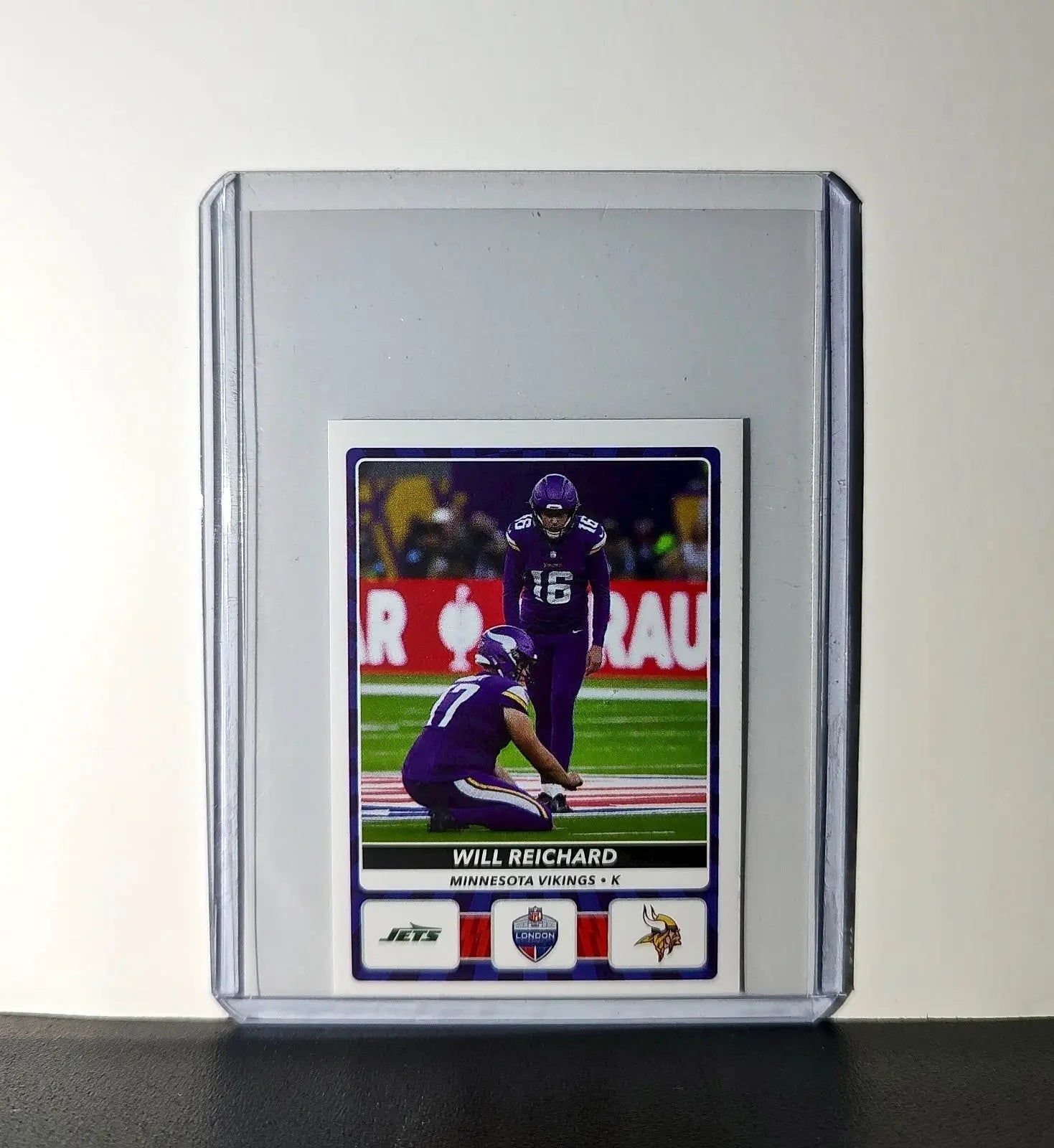 Will Reichard 2025 Panini NFL #10 London Games Sticker - Football Card Single