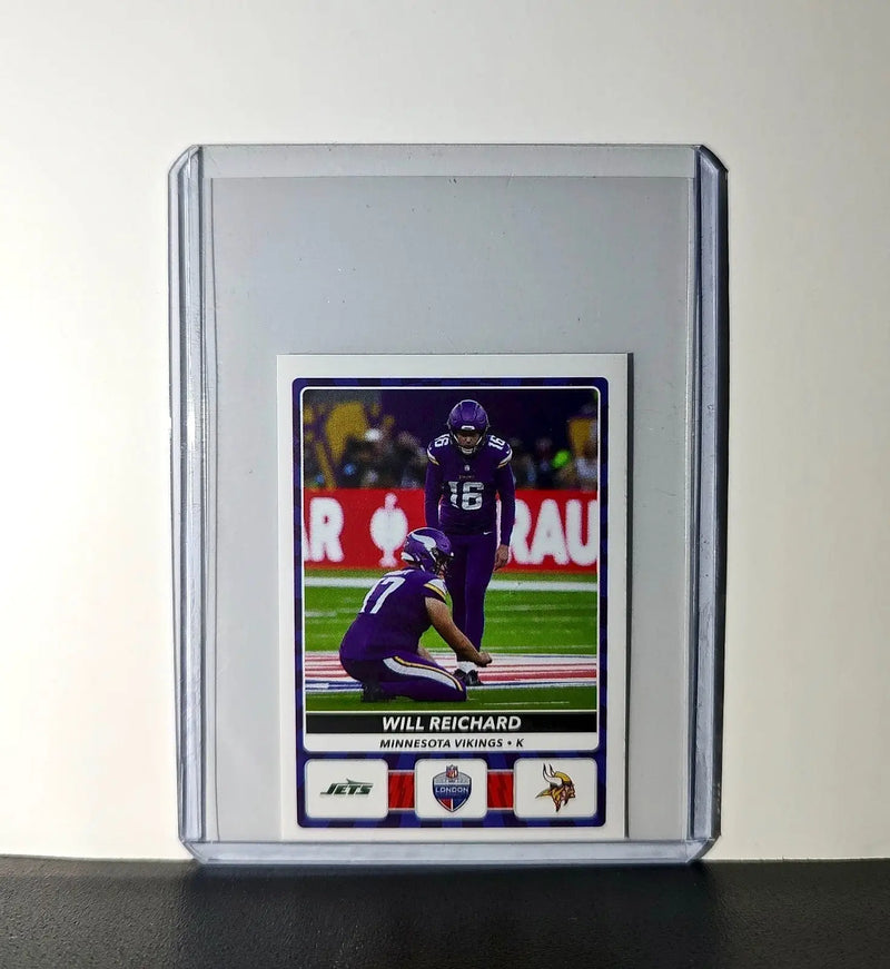 Will Reichard 2025 Panini NFL #10 London Games Sticker - Football Card Single