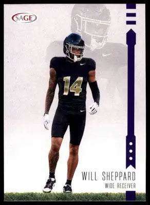 Will Sheppard 2025 SAGE HIT Purple #173 Colorado Buffaloes - Football Card Single