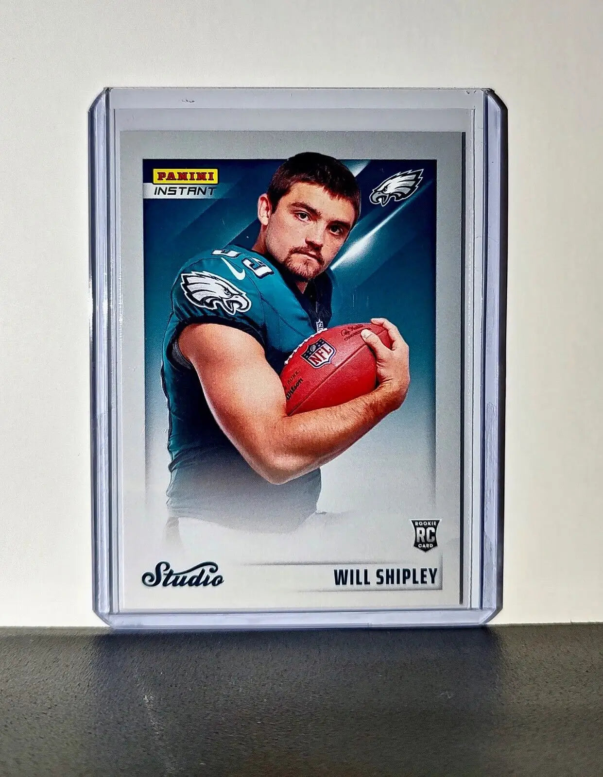 Will Shipley 2024 Panini NFL Studio Rookies #31 Card Philadelphia Eagles 1/1672