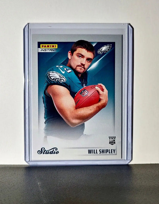 Will Shipley 2024 Panini NFL Studio Rookies #31 Card Philadelphia Eagles 1/1672 - Football Card Single