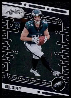 Will Shipley Rookie 2024 Panini Absolute Retail #187 Philadelphia Eagles - Football Card Single