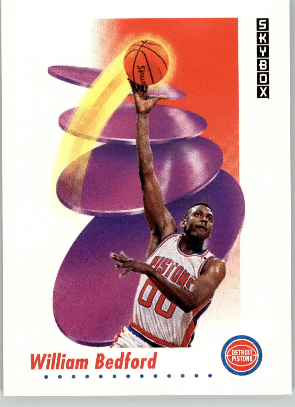William Bedford - 1991-92 SkyBox - #79 - Basketball - Basketball Card Single