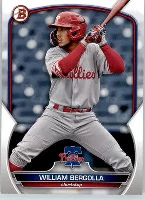 William Bergolla - 2023 Bowman Draft - #BD-64 - Baseball - Baseball Card Single