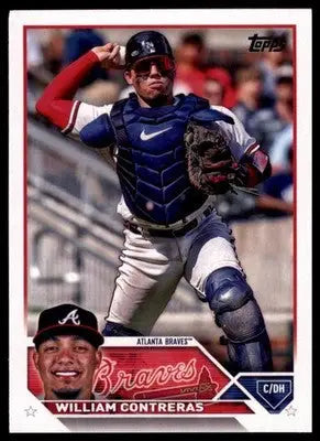 William Contreras 2023 Topps #68 Atlanta Braves - Baseball Card Single