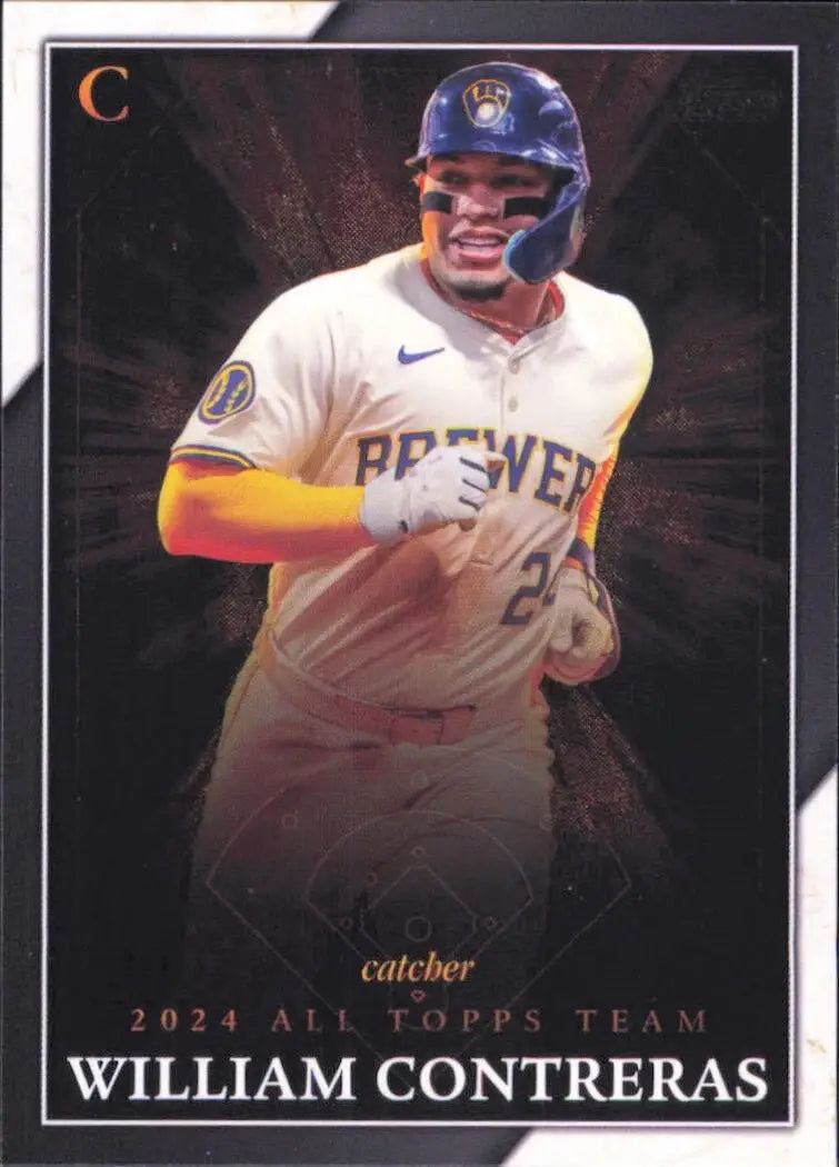 William Contreras 2025 Topps Series 1 All Topps Team #ATT-6 Milwaukee Brewers - Baseball Card Single