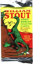 William Stout Lost Worlds Series 1 Factory Sealed Trading Card Pack - Non-Sport Sealed