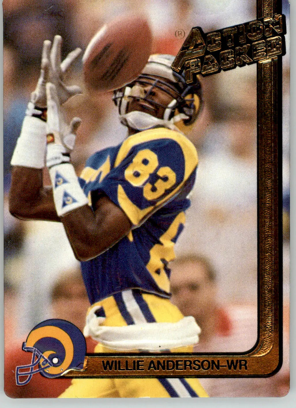 Willie Anderson - 1991 Action Packed - #131 - Football - Football Card Single