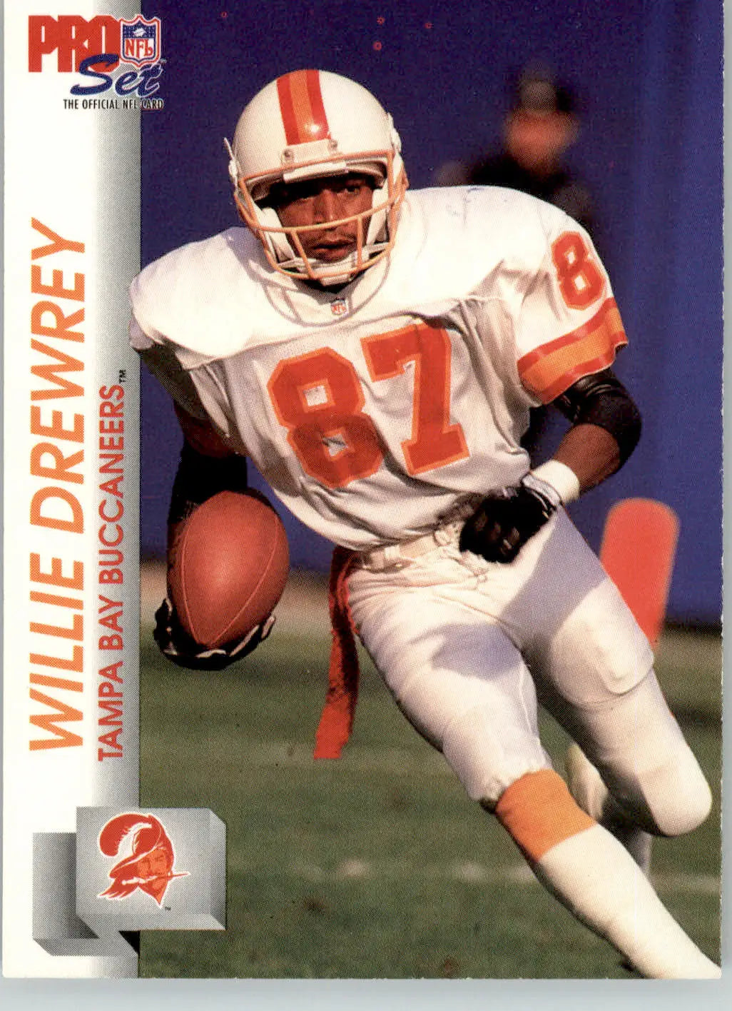 Willie Drewrey - 1992 Pro Set - #665 - Football - Football Card Single