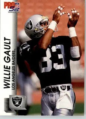 Willie Gault - 1992 Pro Set - #538 - Football - Football Card Single