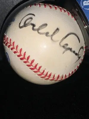 Willie Mays Orlando Cepeda Dual Signed 1999 World Series Baseball Ball Beckett - Sports Memorabilia