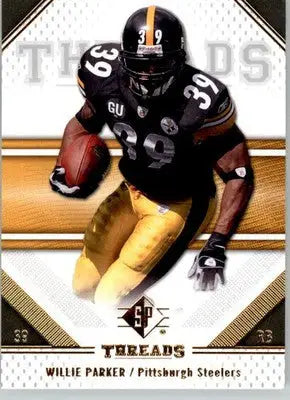Willie Parker - 2009 SP Threads - #99 - Football - Football Card Single