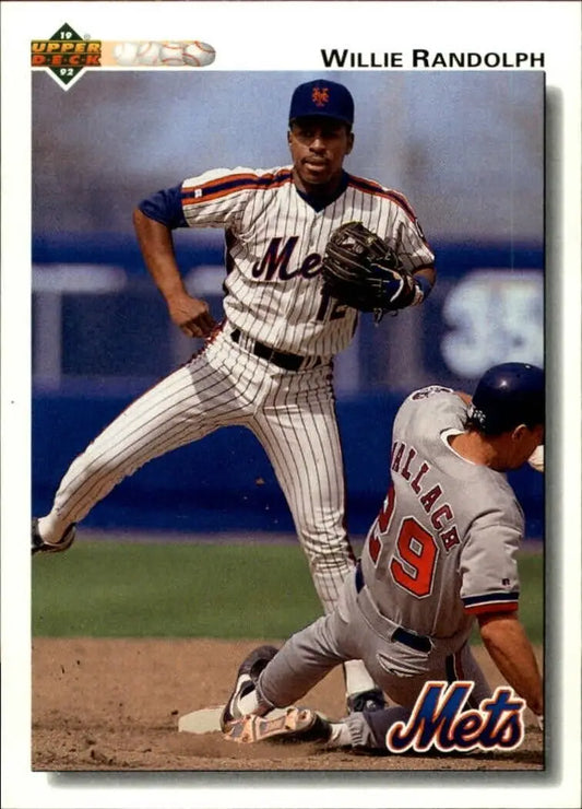 Willie Randolph 1992 Upper Deck MLB #795 Baseball Card New York Mets - Baseball Card Single