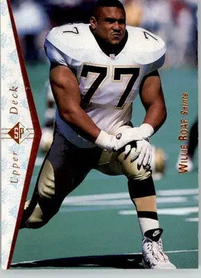 Willie Roaf - 1995 SP - #73 - Football - Football Card Single