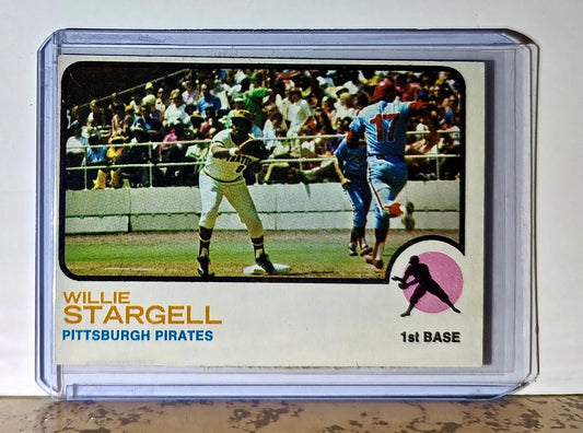 Willie Stargell 1973 Topps MLB #370 Baseball Card Pittsburgh Pirates - Baseball Card Single
