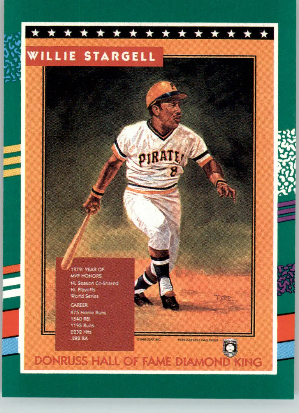Willie Stargell Puzzle - 1991 Donruss - #702 - Baseball - Baseball Card Single