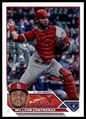 Willson Contreras 2023 Topps #417 St. Louis Cardinals - Baseball Card Single