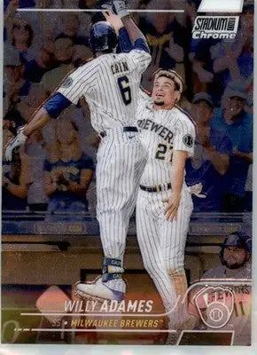 Willy Adames - 2022 Stadium Club Chrome - #289 - Baseball - Baseball Card Single