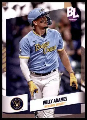Willy Adames 2024 Topps Big League #48 Milwaukee Brewers - Baseball Card Single